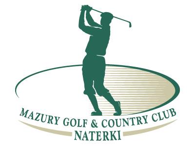 Logo pole golfowe Mazury Golf & Country Club w Naterkach