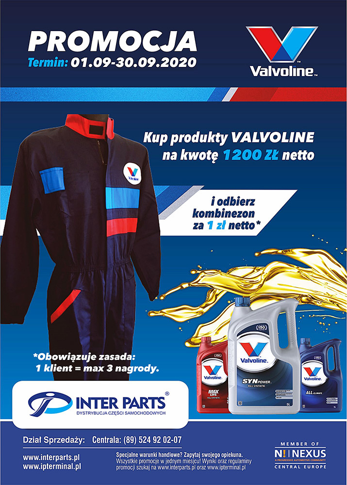 Promocja Valvoline